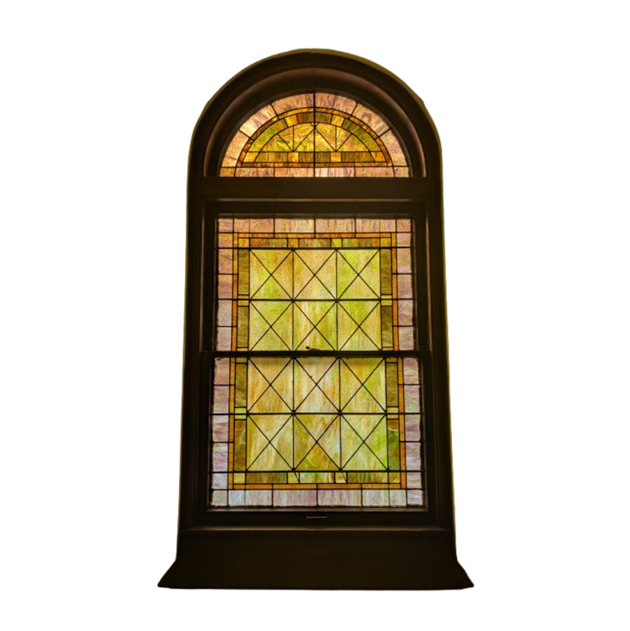 Large Antique Stained Glass Windows